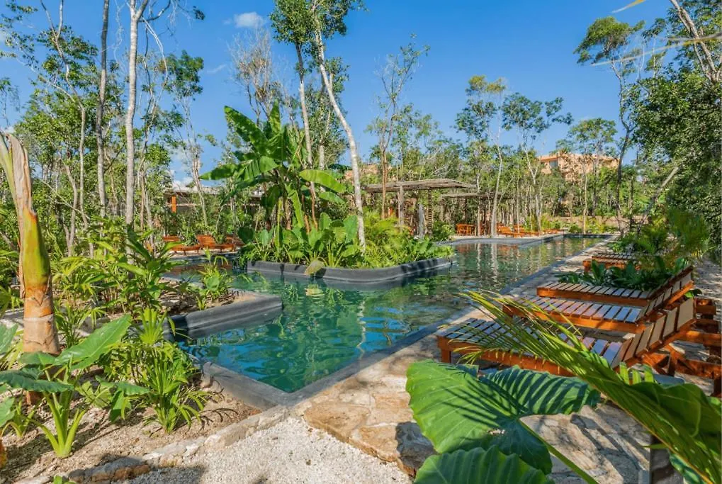 Hermosa Casa En Tulum-Aldea Savia Mexico